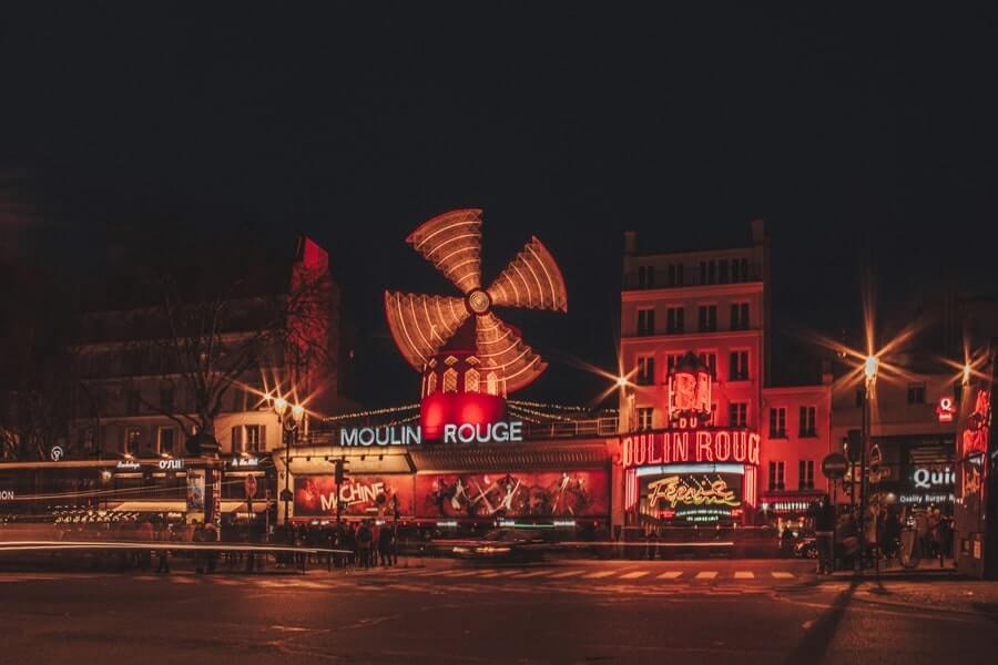 Meilleur dîner spectacle Paris - Moulin Rouge-min